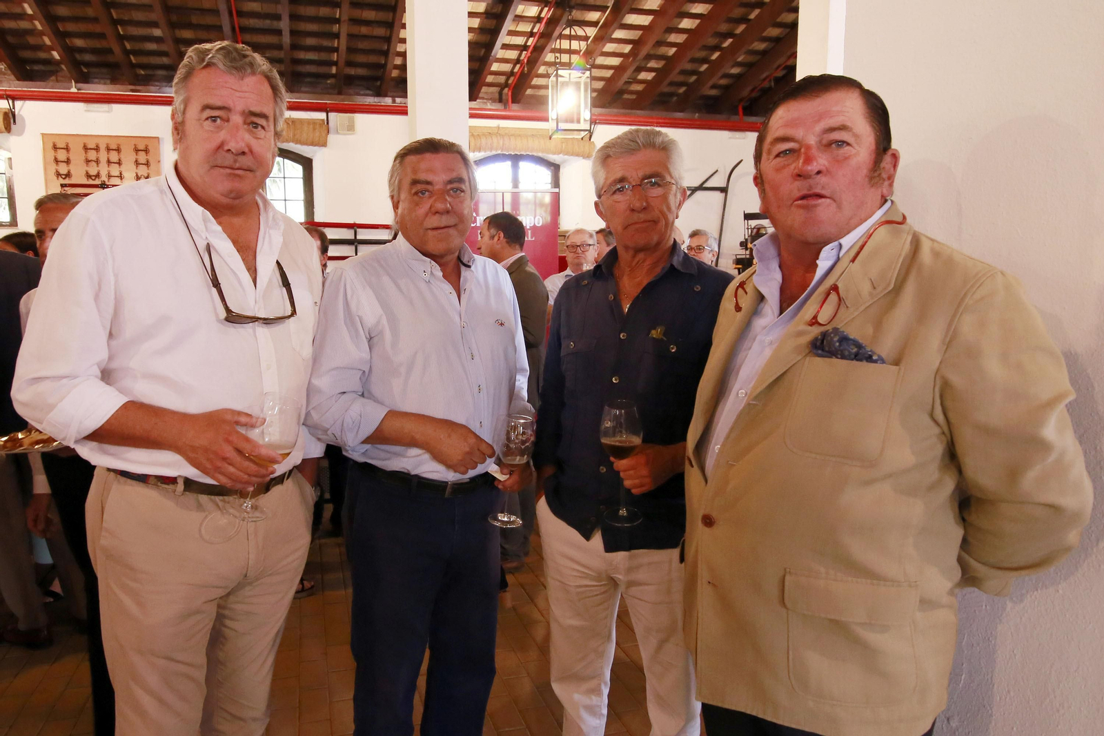 Presentación de la Carrera de Caballos de Sanlucar en el Museo de Enganches de Jerez