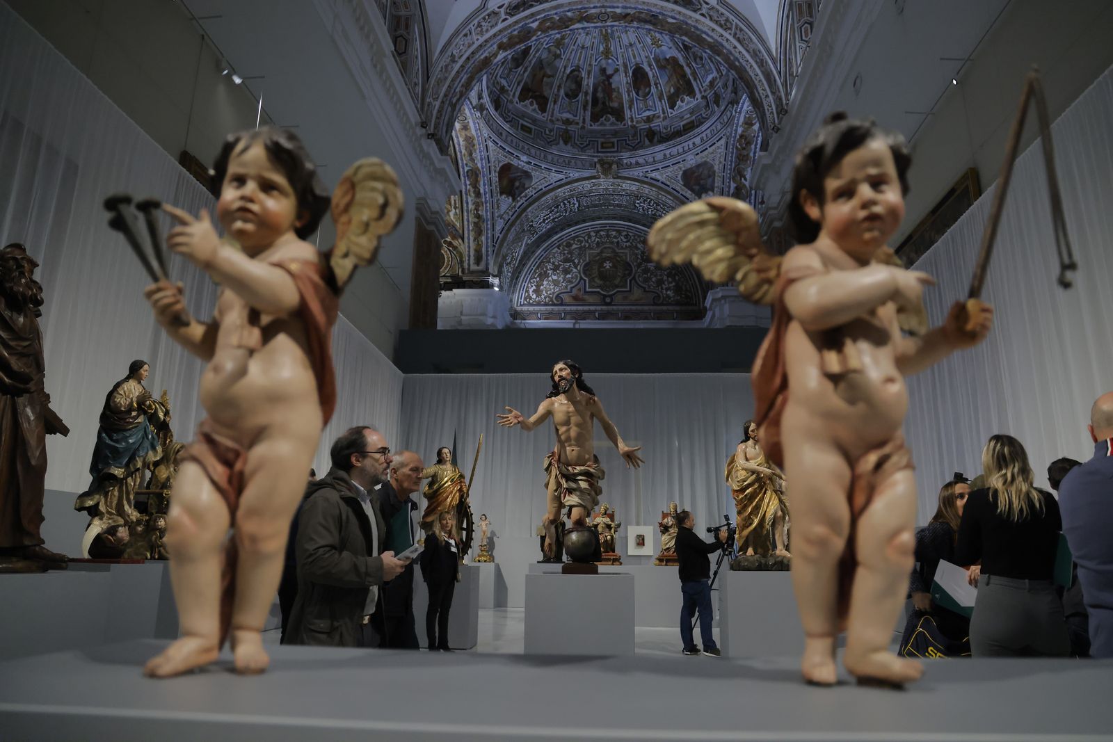 Las fotos de la muestra antológica sobre el escultor Pedro Roldán