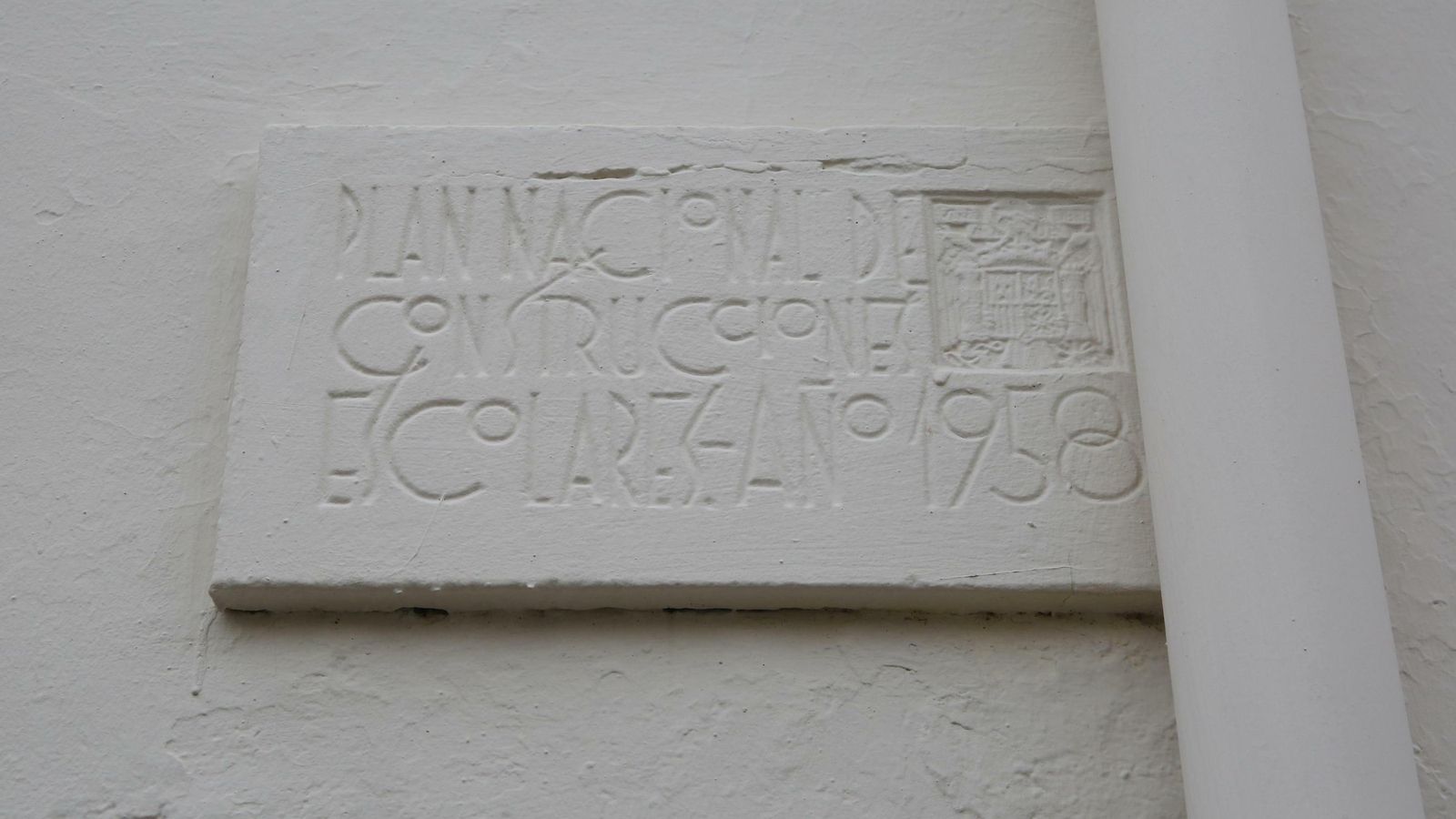 Plan Nacional de Construcciones Escolares. Año 1958.