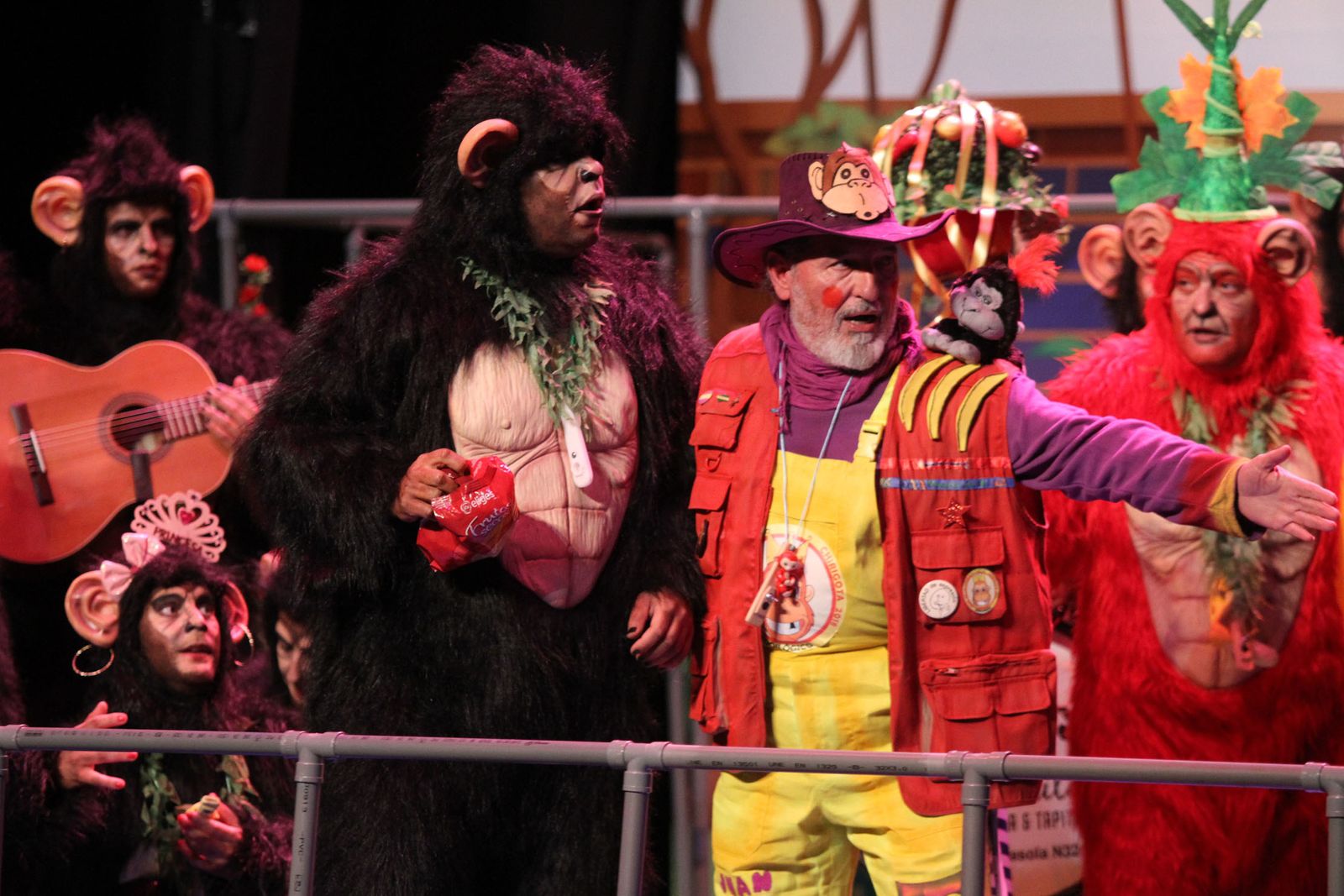 Imágenes del primer día de preliminares de concurso del Carnaval Colombino 2018