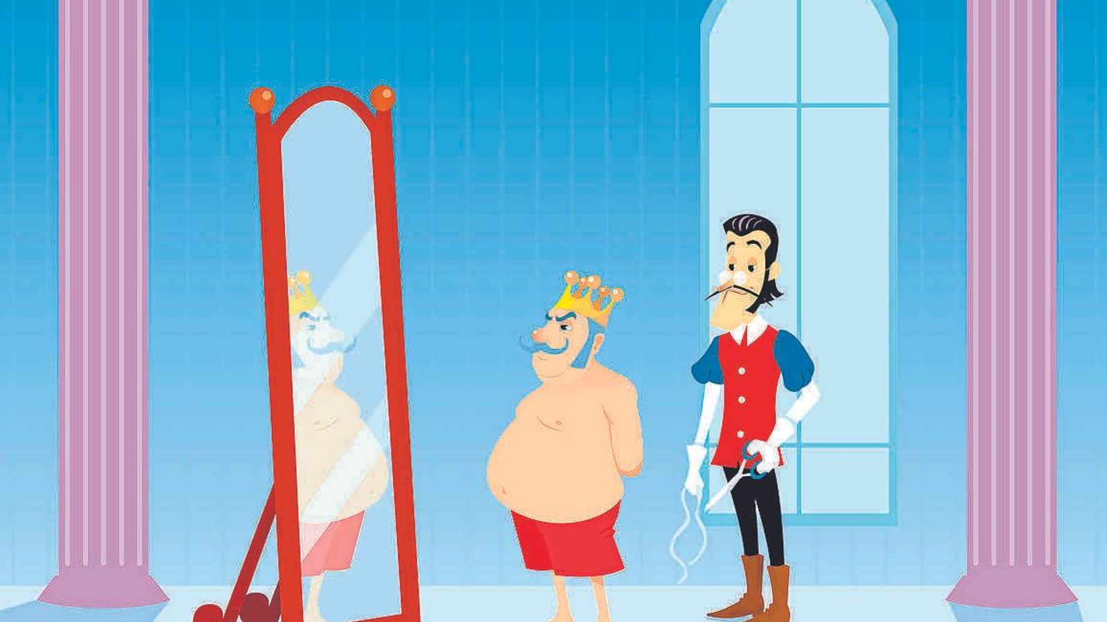 'El traje nuevo del emperador'.