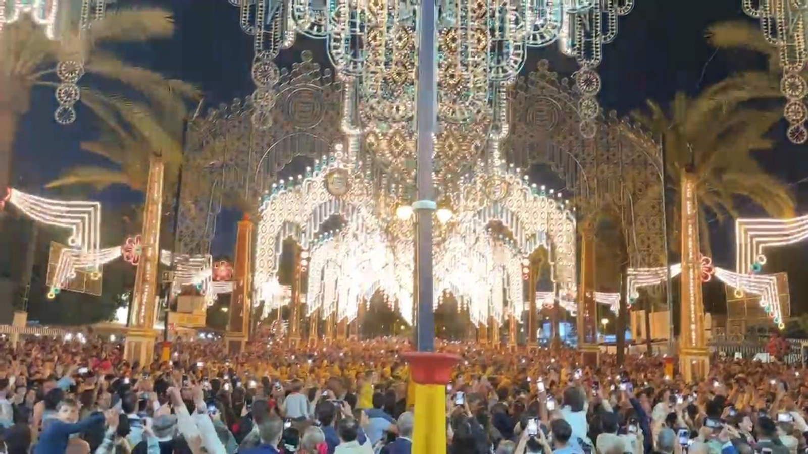 Alumbrado de la Feria de Jerez 2024