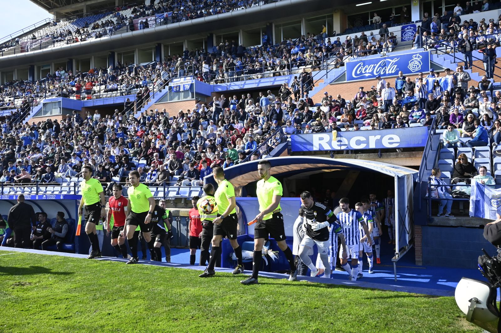 Imágenes del partido: Recre - Melilla