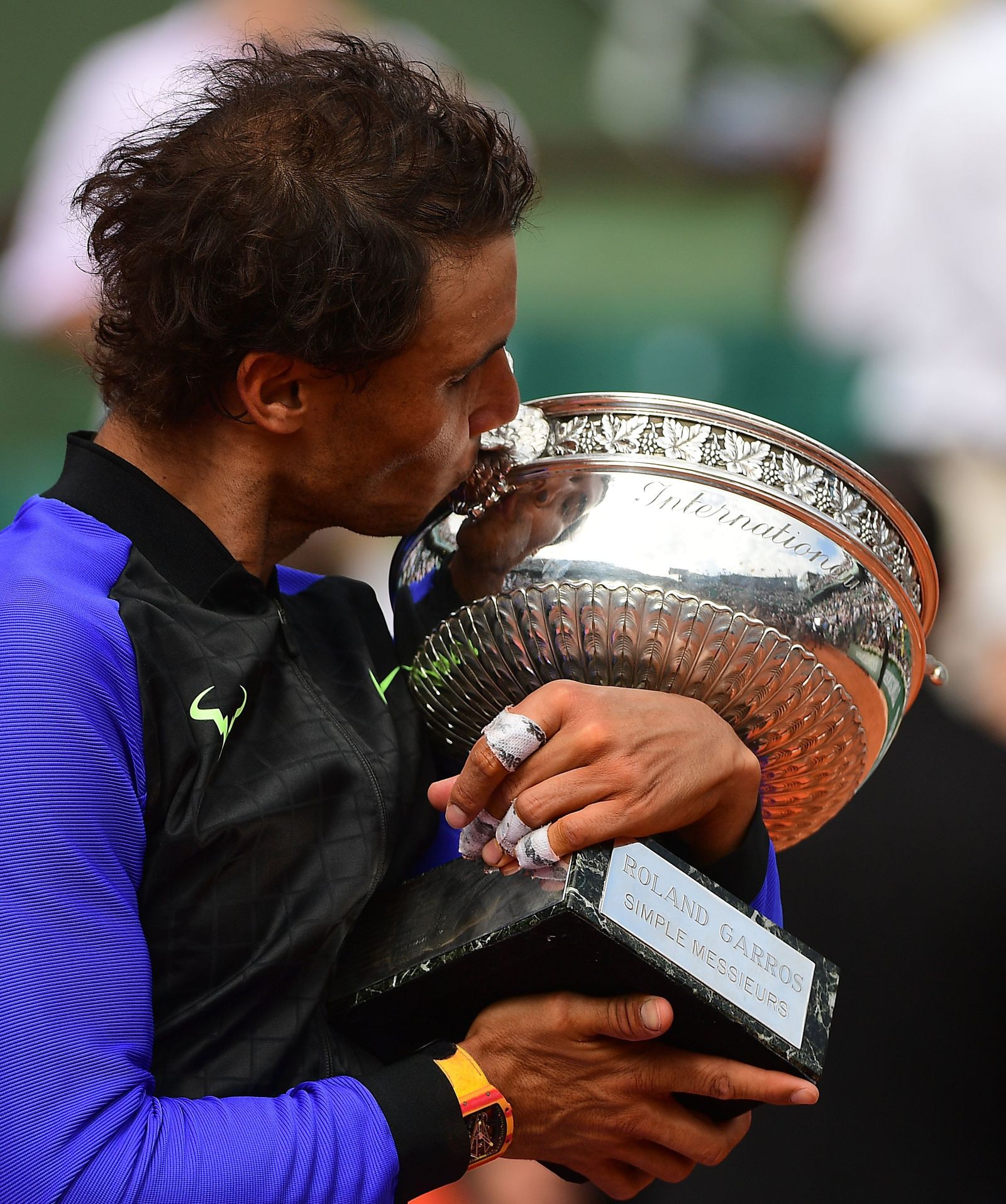 La final del décimo título de Nadal en Roland Garros, en imágenes