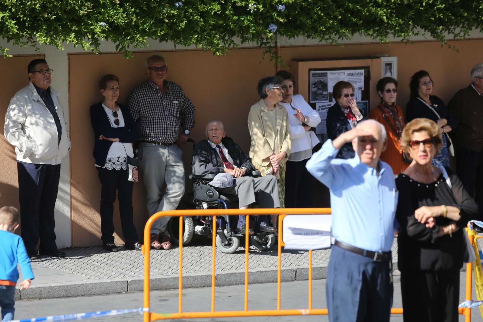 Público en la celebración del Corpus de 2018.