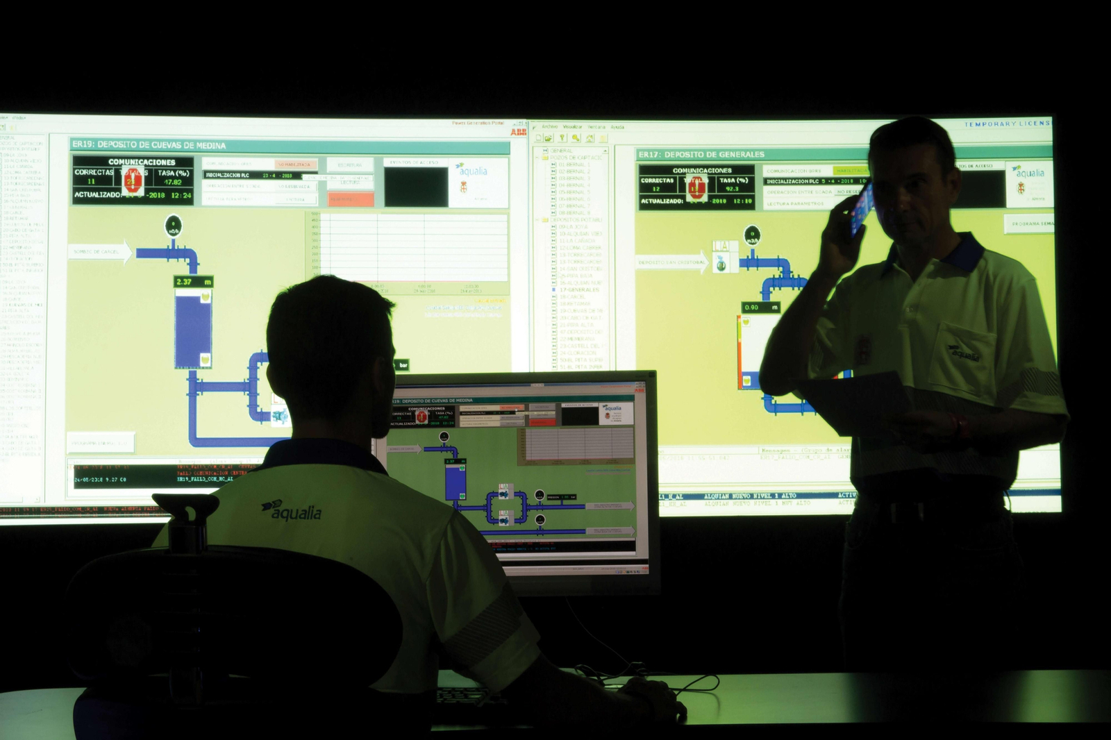 Telegestión Aqualia, en Almería.