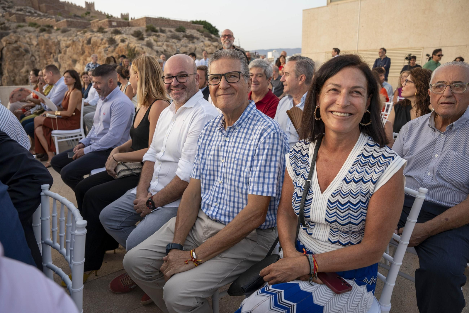 Las imágenes de la presentación de la Feria de Almería 2025 en honor de la Virgen del Mar