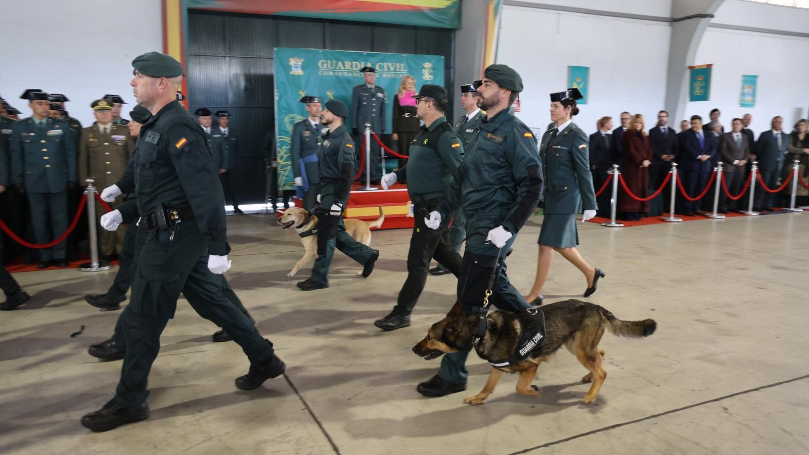Cuerpo de la Guardia Civil en la toma de posesión de Julio Serrano Checa. Cuerpo de la Guardia Civil en la toma de posesión de Julio Serrano Checa.