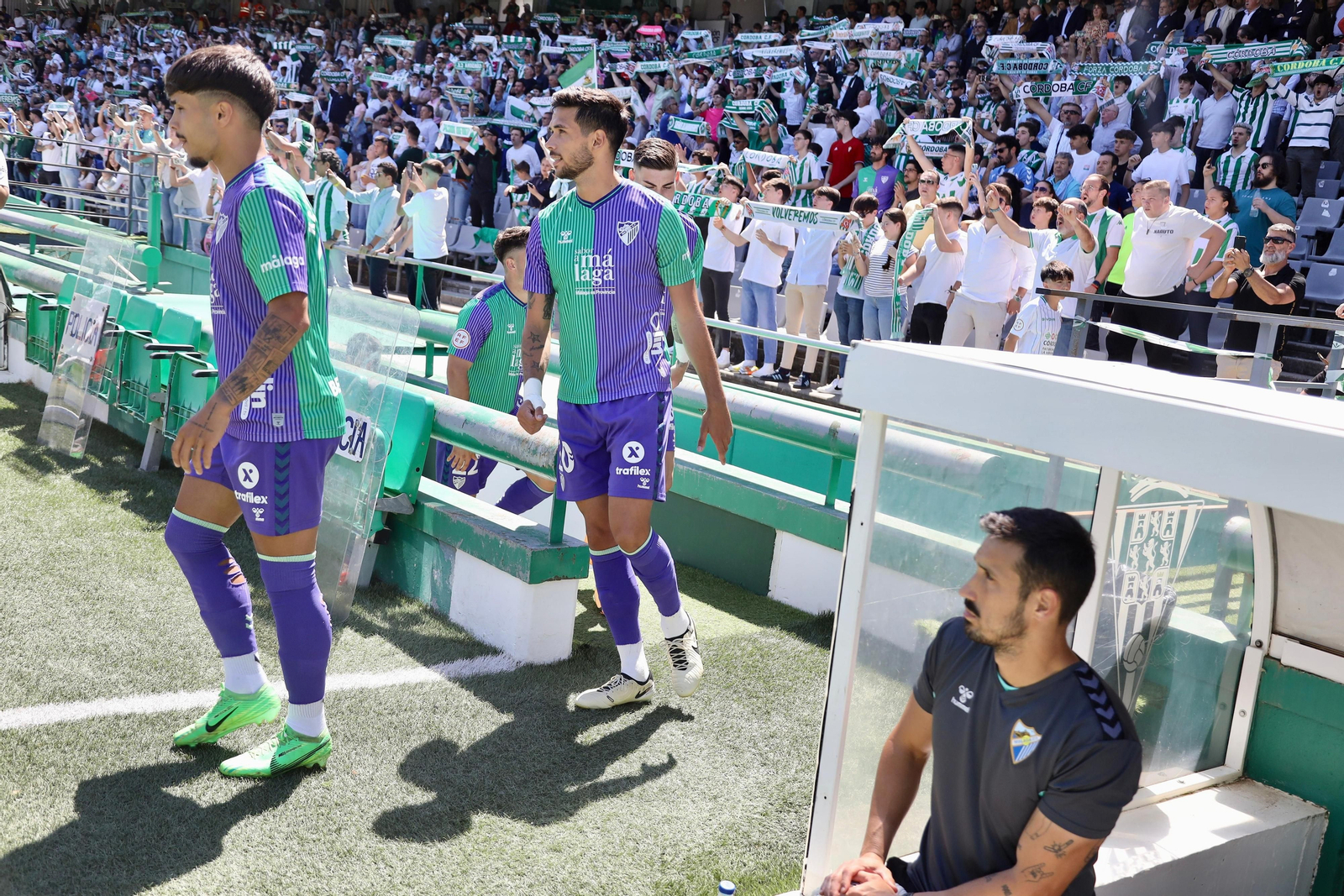 El Córdoba - Málaga CF, en fotos
