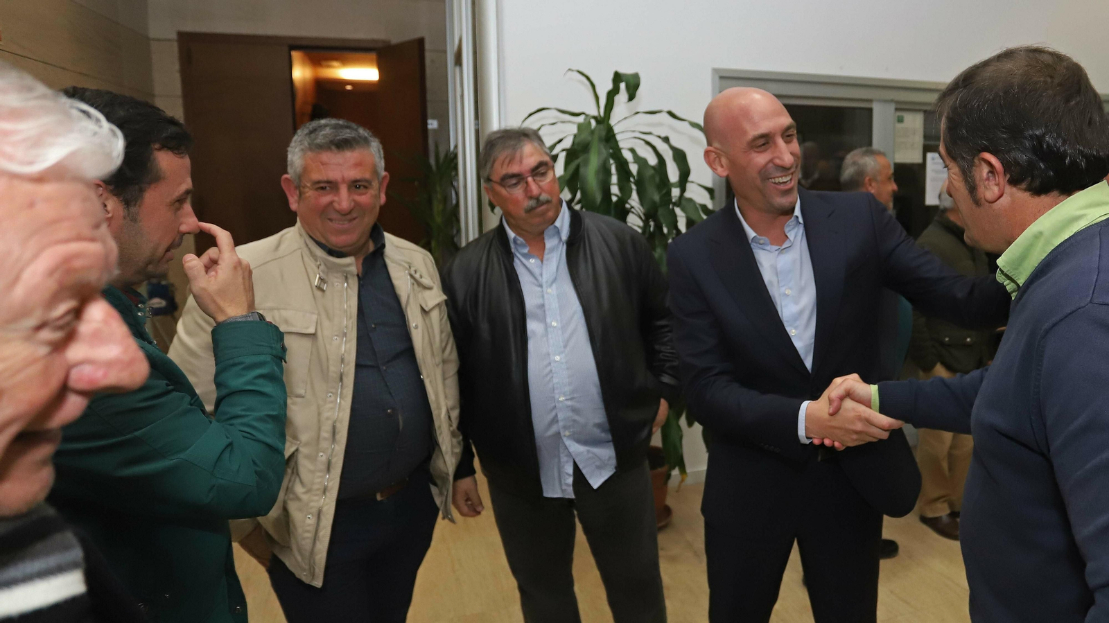 Fotos de la visita de Rubiales al Campo de Gibraltar