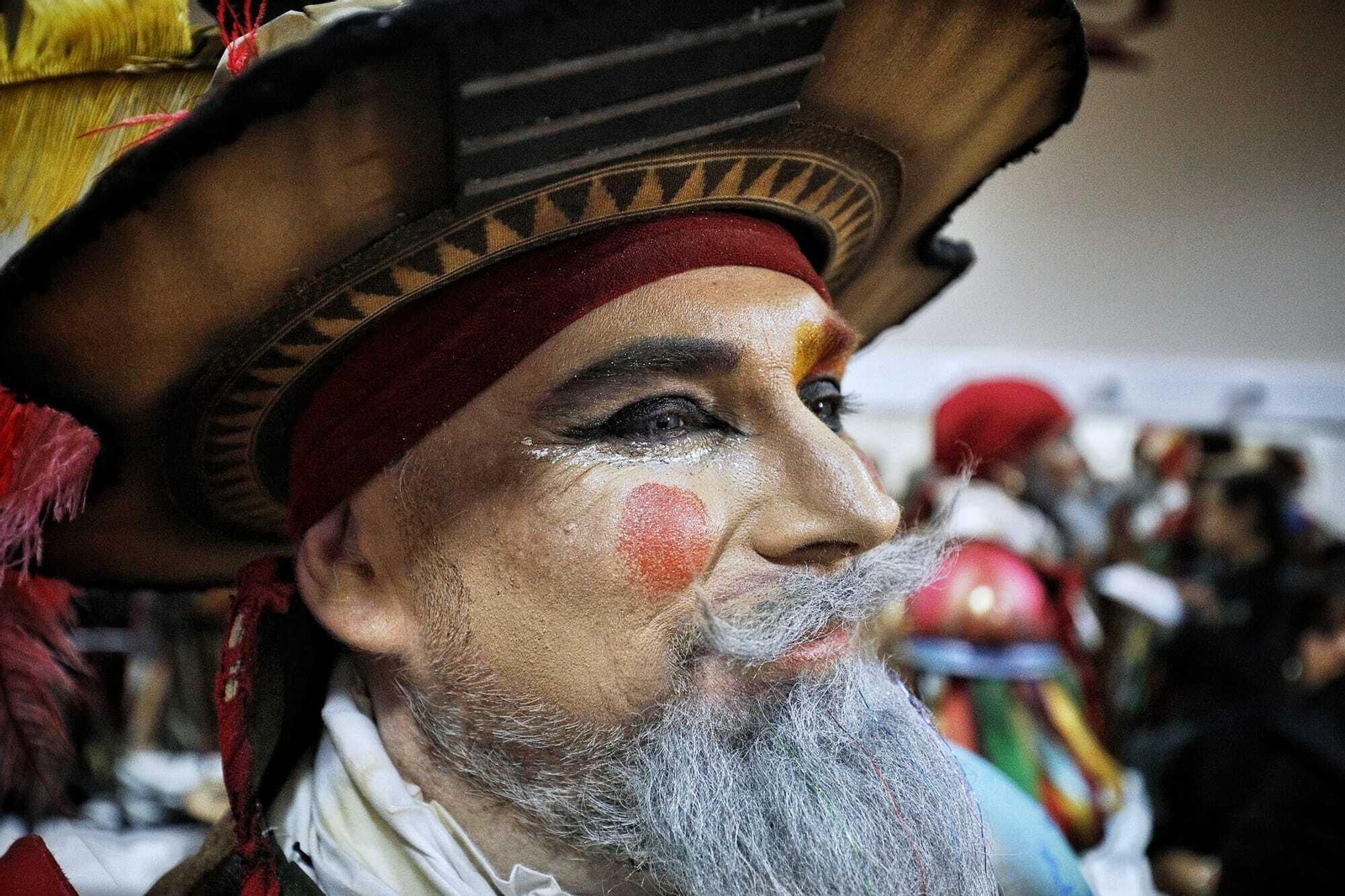 Comparsa 'Caminito del Falla en camerinos