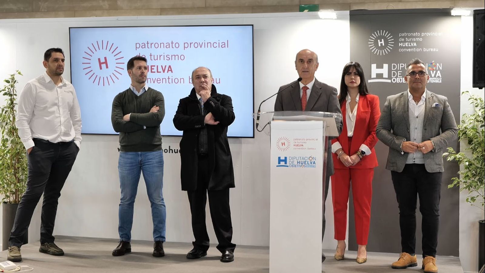 Delegación de Islantilla en Fitur 2023.