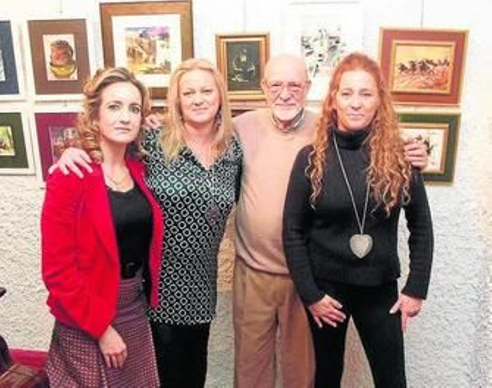 Exposición de minicuadros en galería Argar