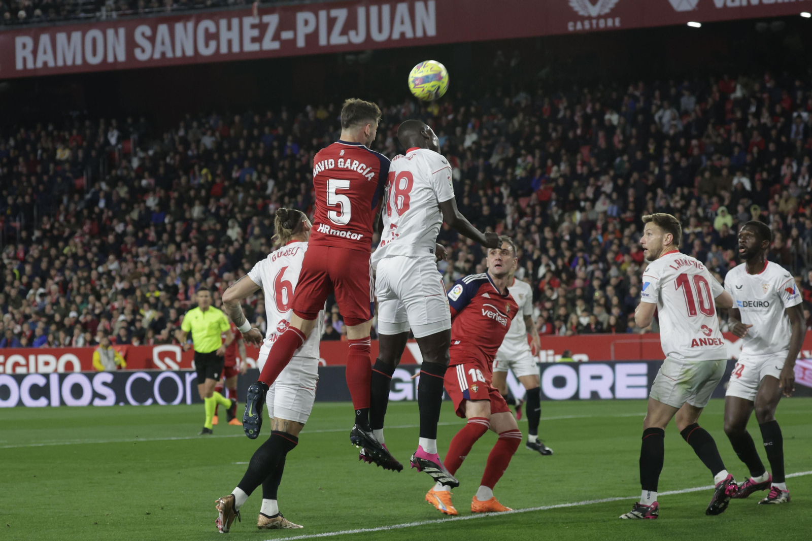 Las imágenes del Sevilla  Osasuna