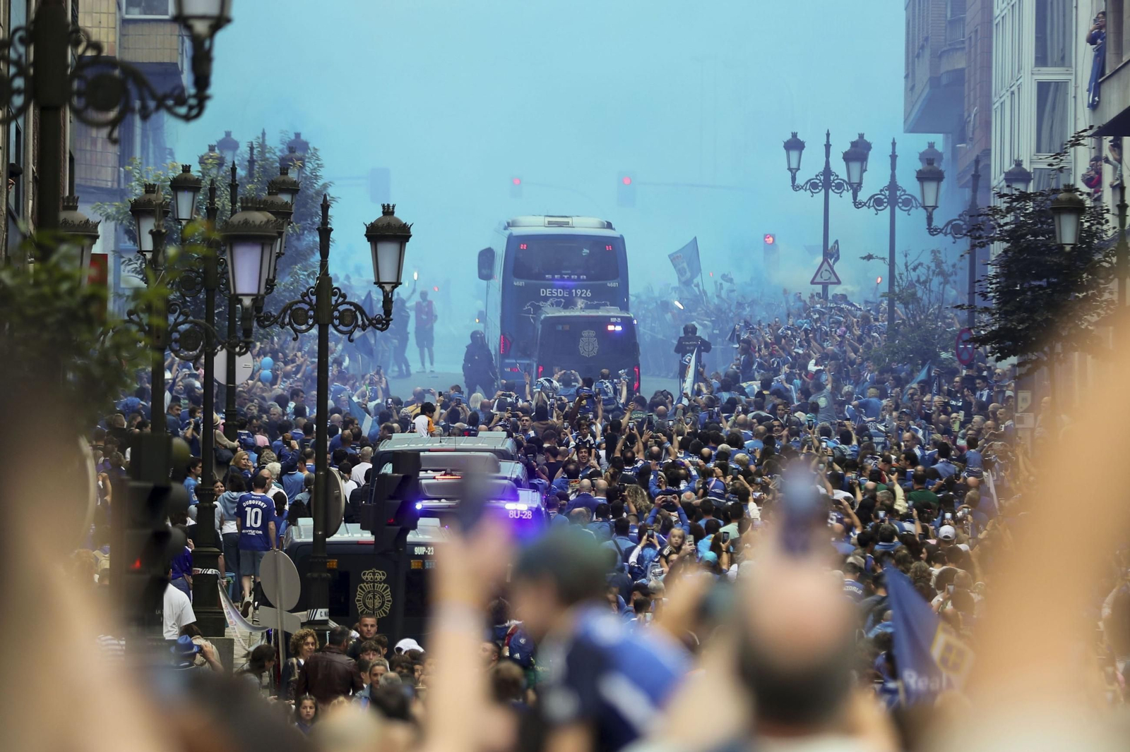 Las fotos del ascenso del Oviedo ante el Mirandés