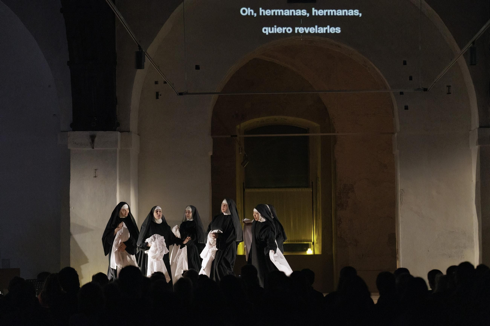 Las imágenes del estreno de la opera "Suor Angelica (Sor Angélica)" en la Real Fábrica de Artillería