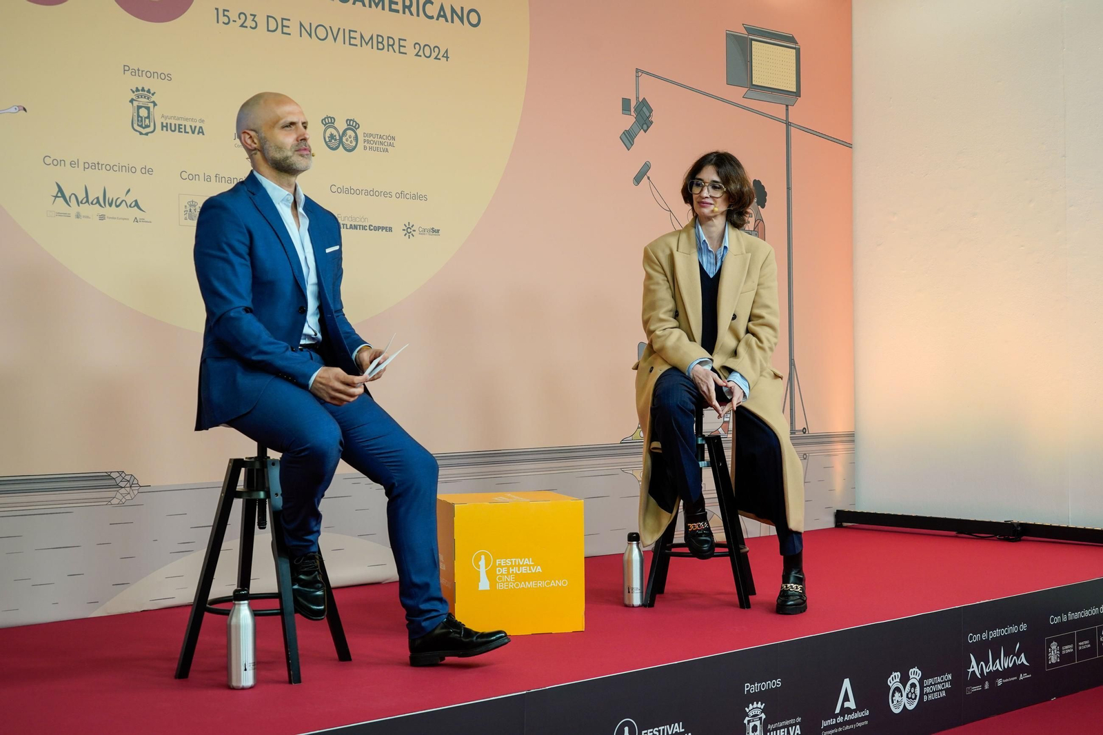 Imágenes de Paz Vega, ganadora del Premio Luz de la 50 edición del Festival de Cine Iberoamericano