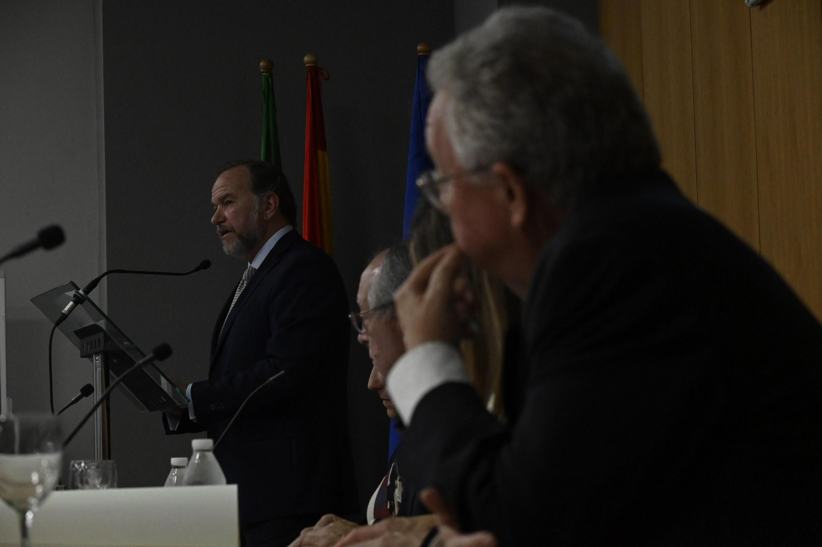 Acto de ingreso a la Academia de Ciencias, artes y Letras de Huelva de José Luis García Palacios