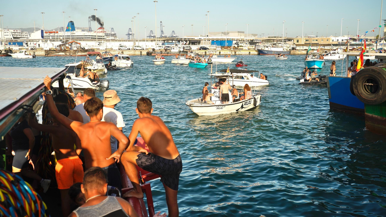 Fotos de la procesión de la Virgen del Carmen en Algeciras