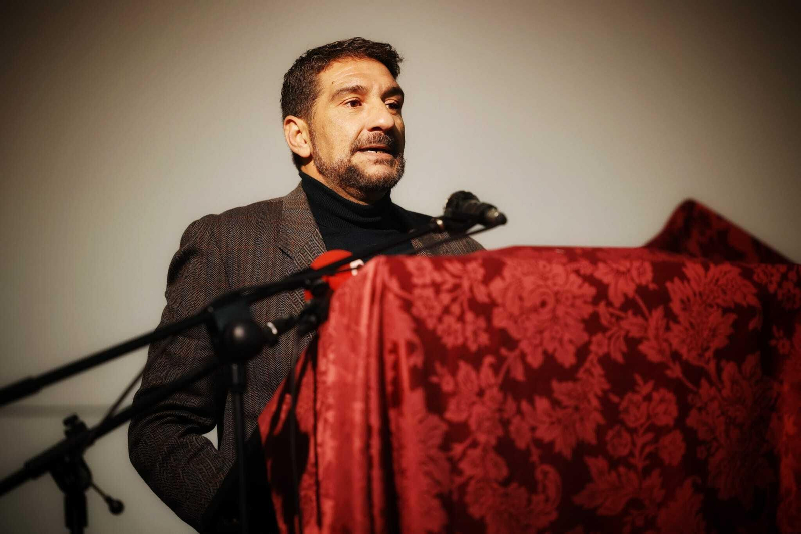 El pregonero de la Semana Santa 2023, Francisco Javier Salguero Bocanegra.