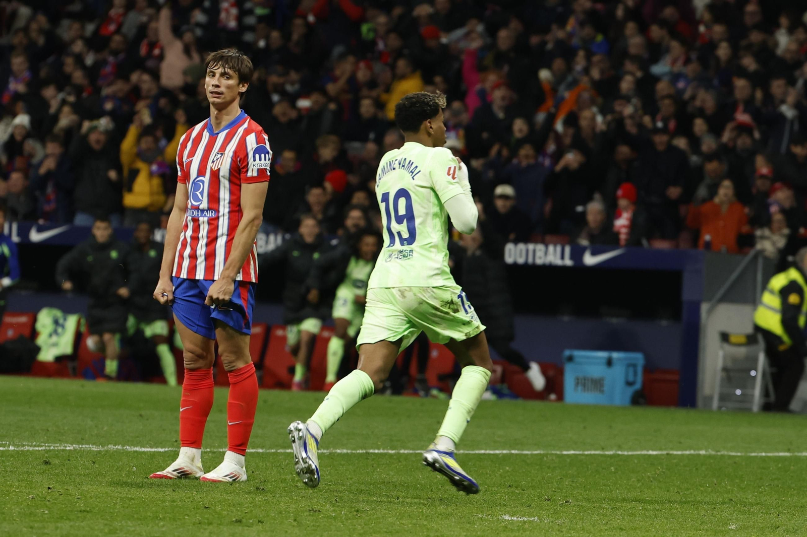 Las fotos de la remontada en el Atlético - Barcelona