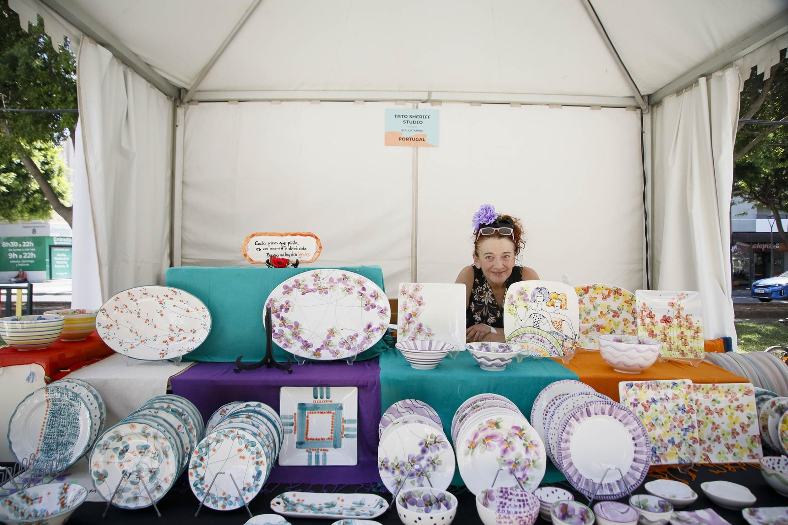 Las mejores imágenes de la feria de Alfarería en La Rambla de Almería