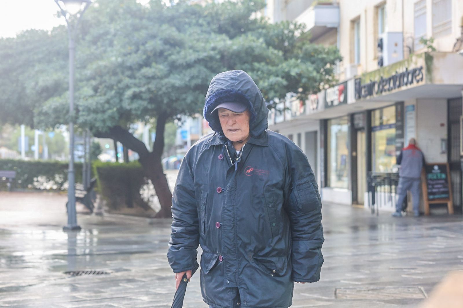 Fotografías de las incidencias de la borrasca Joseph durante la mañana