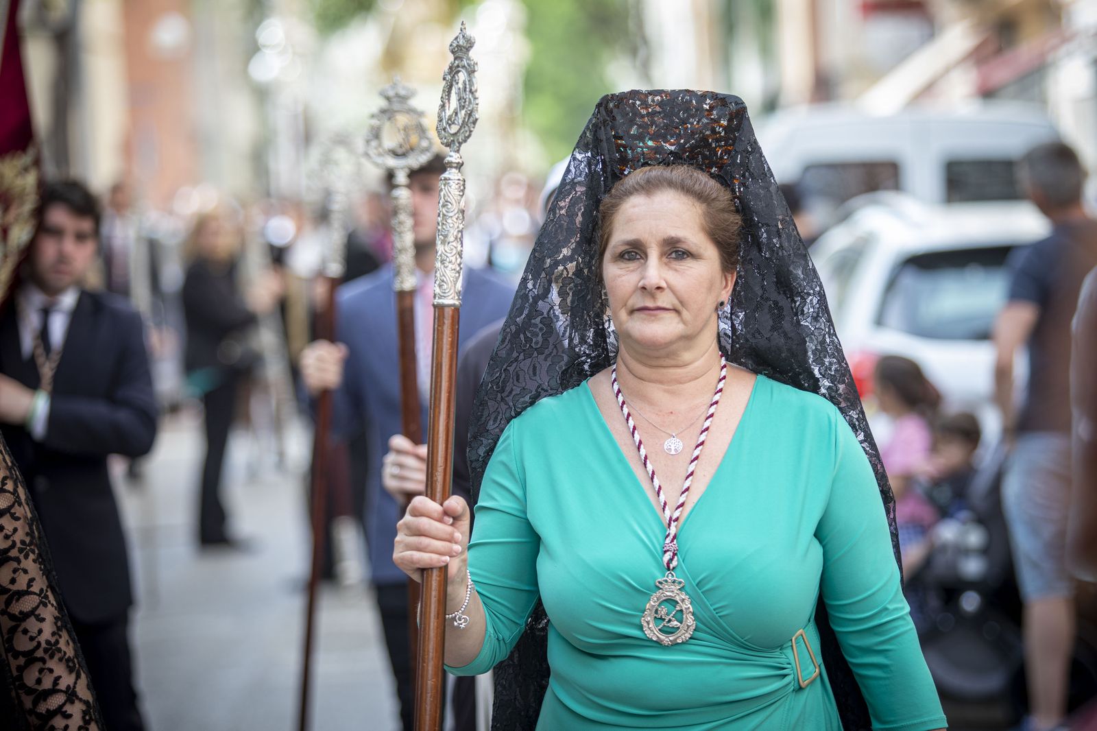 Imágenes de la salida procesional de La Pastora de Trille