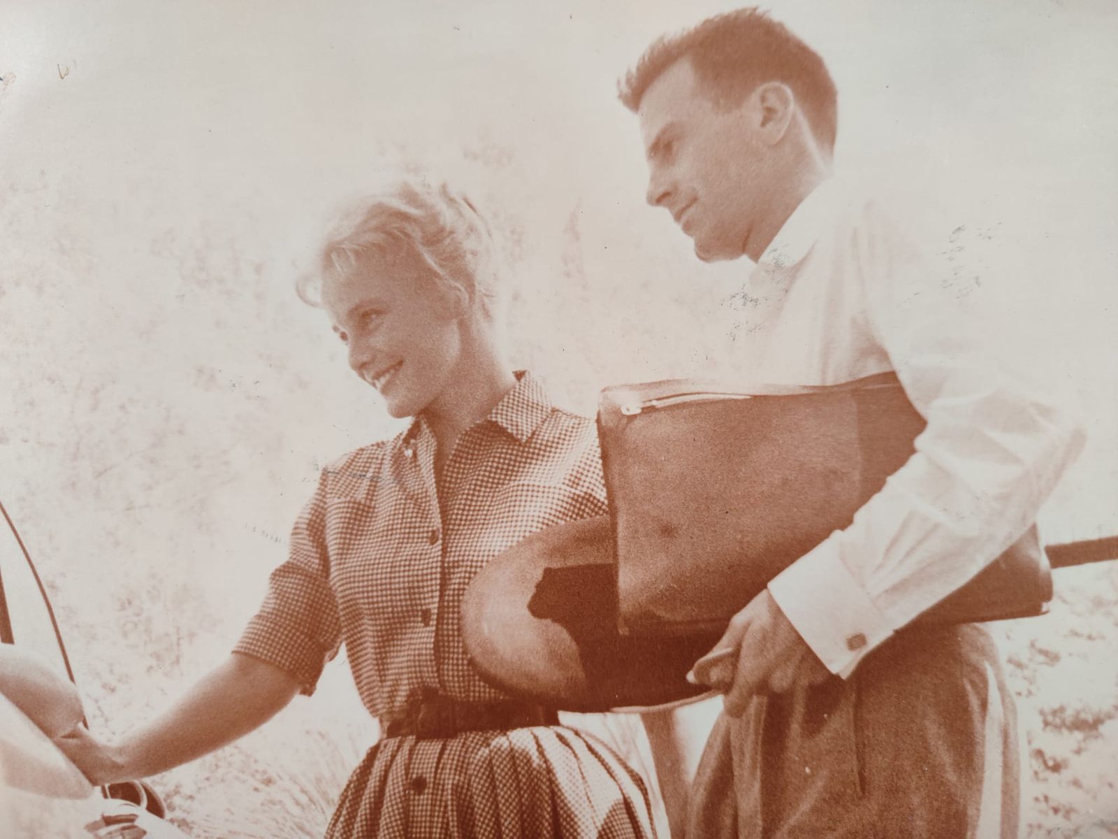 Maria y Maximilian Schell.