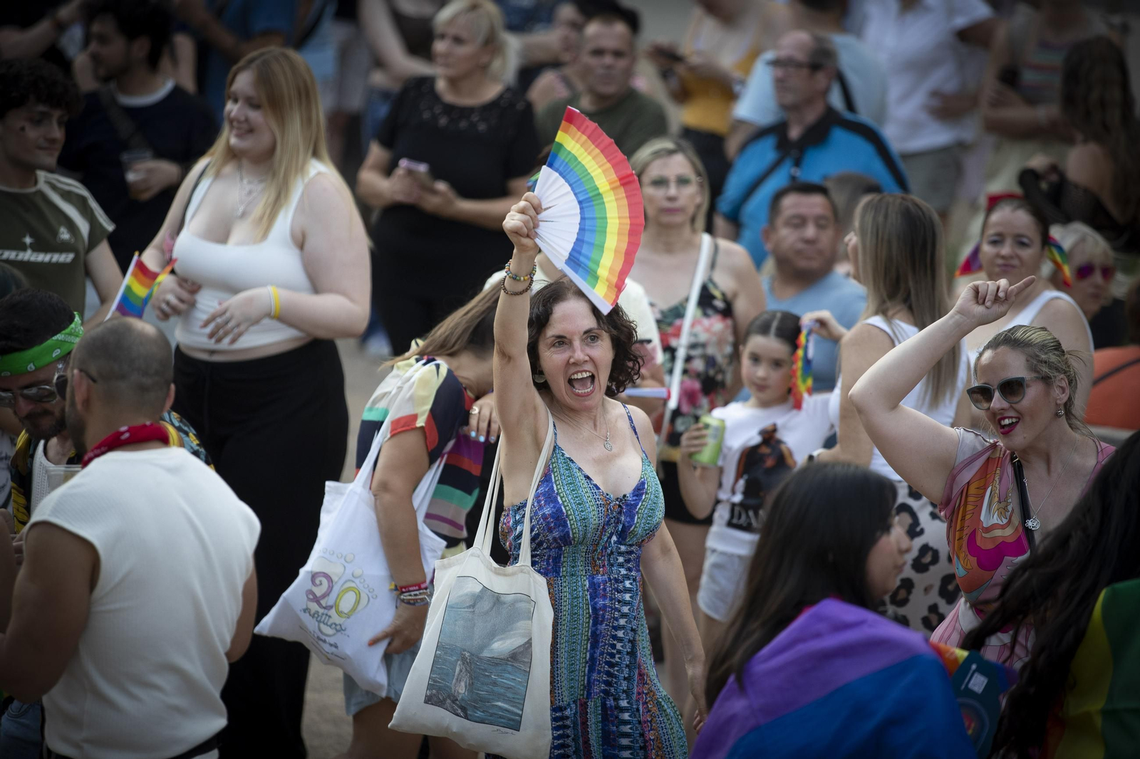 Las mejores imágenes de la manifestación por el Día del Orgullo LGBTIQ+ en Granada