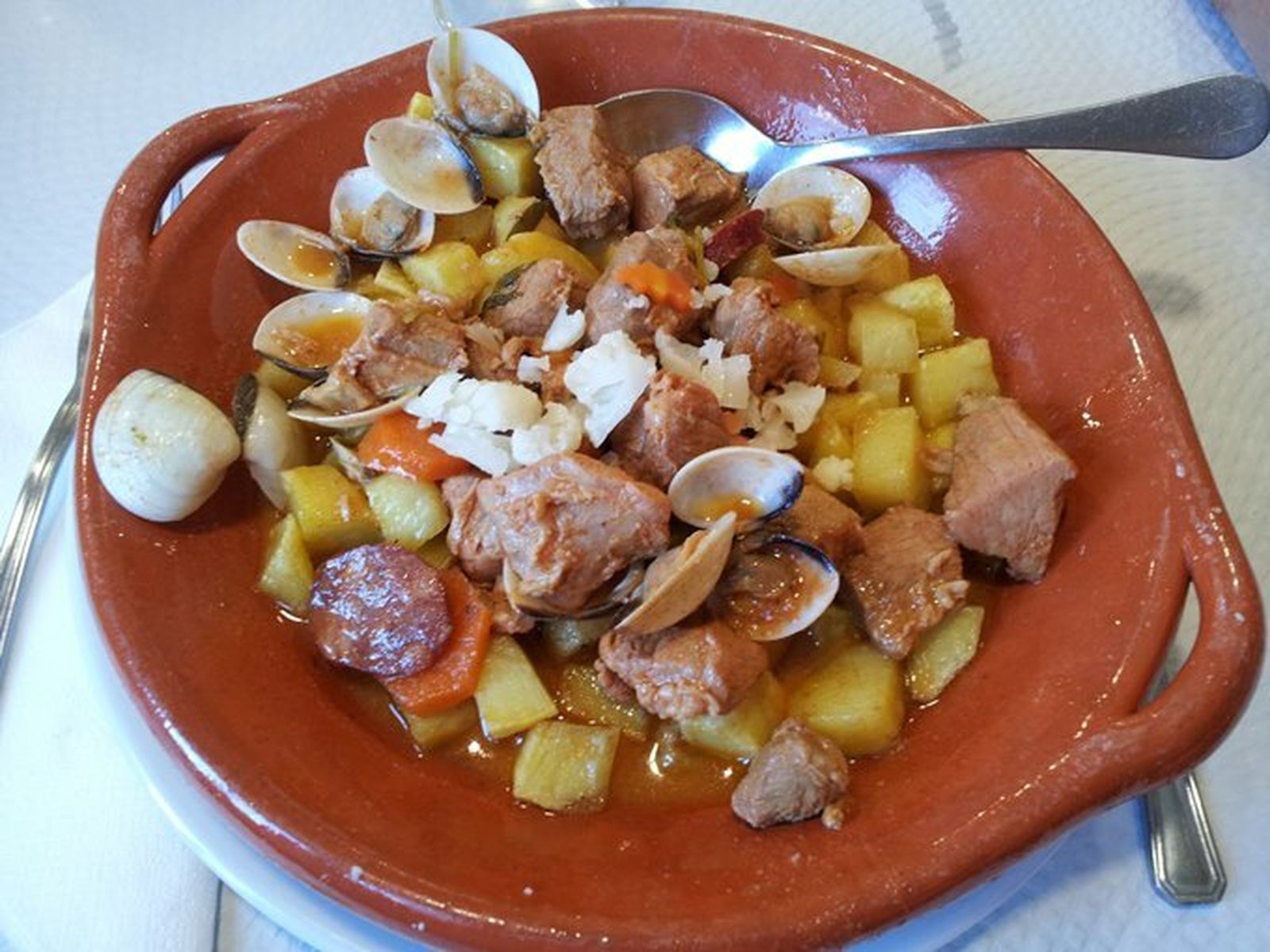 Almeja blanca: 'Venus nux'