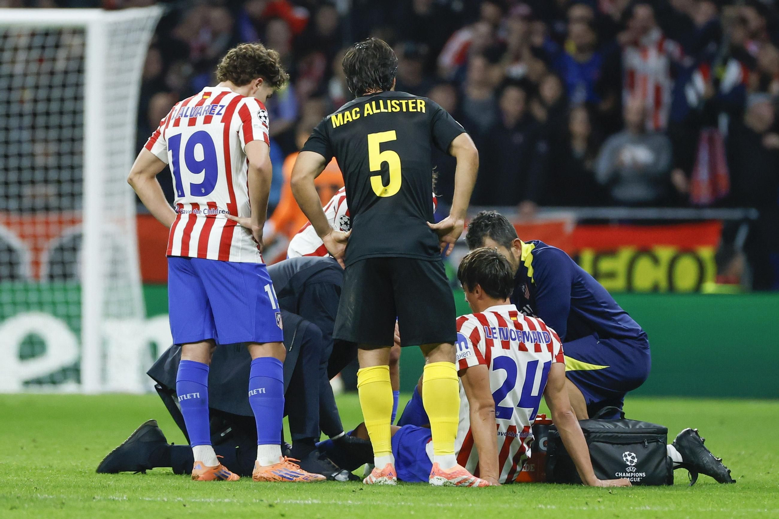 Las imágenes del Atlético de Madrid-Unión Saint-Gilloise