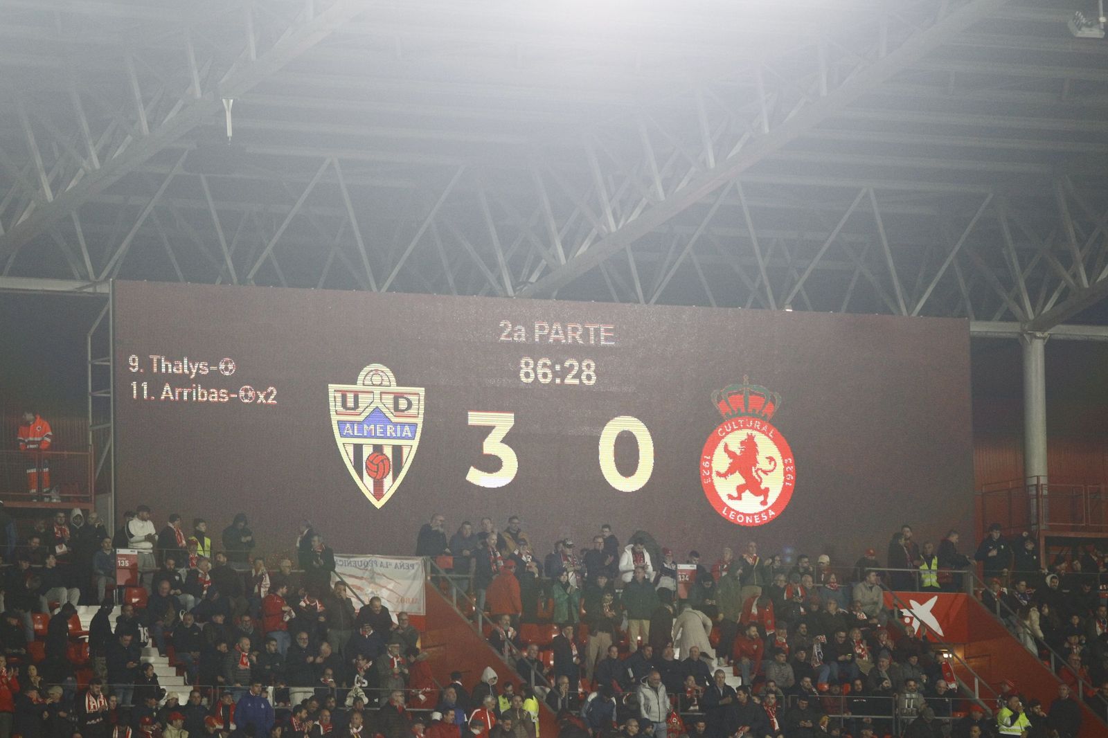 U.D. Almería-Cultural y Deportiva Leonesa, en fotos