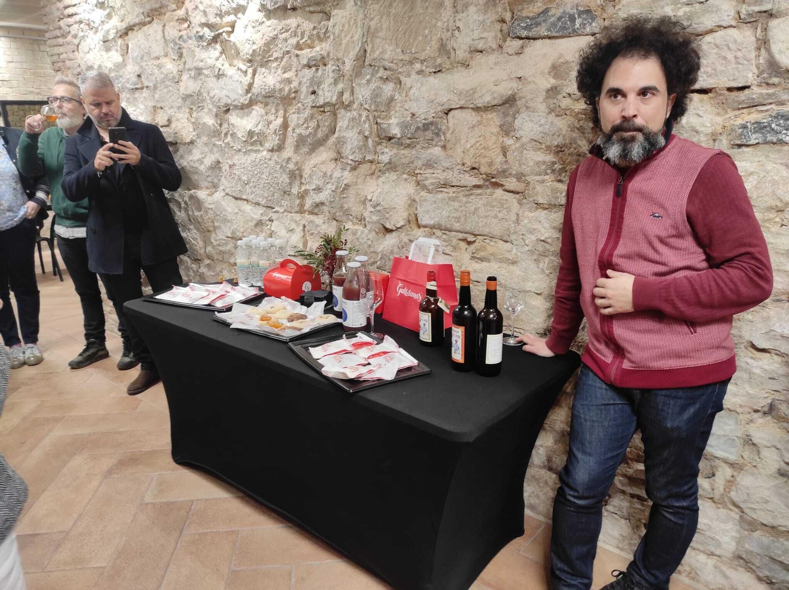 David Hernández es el alma mater de Jaén de Vinos.