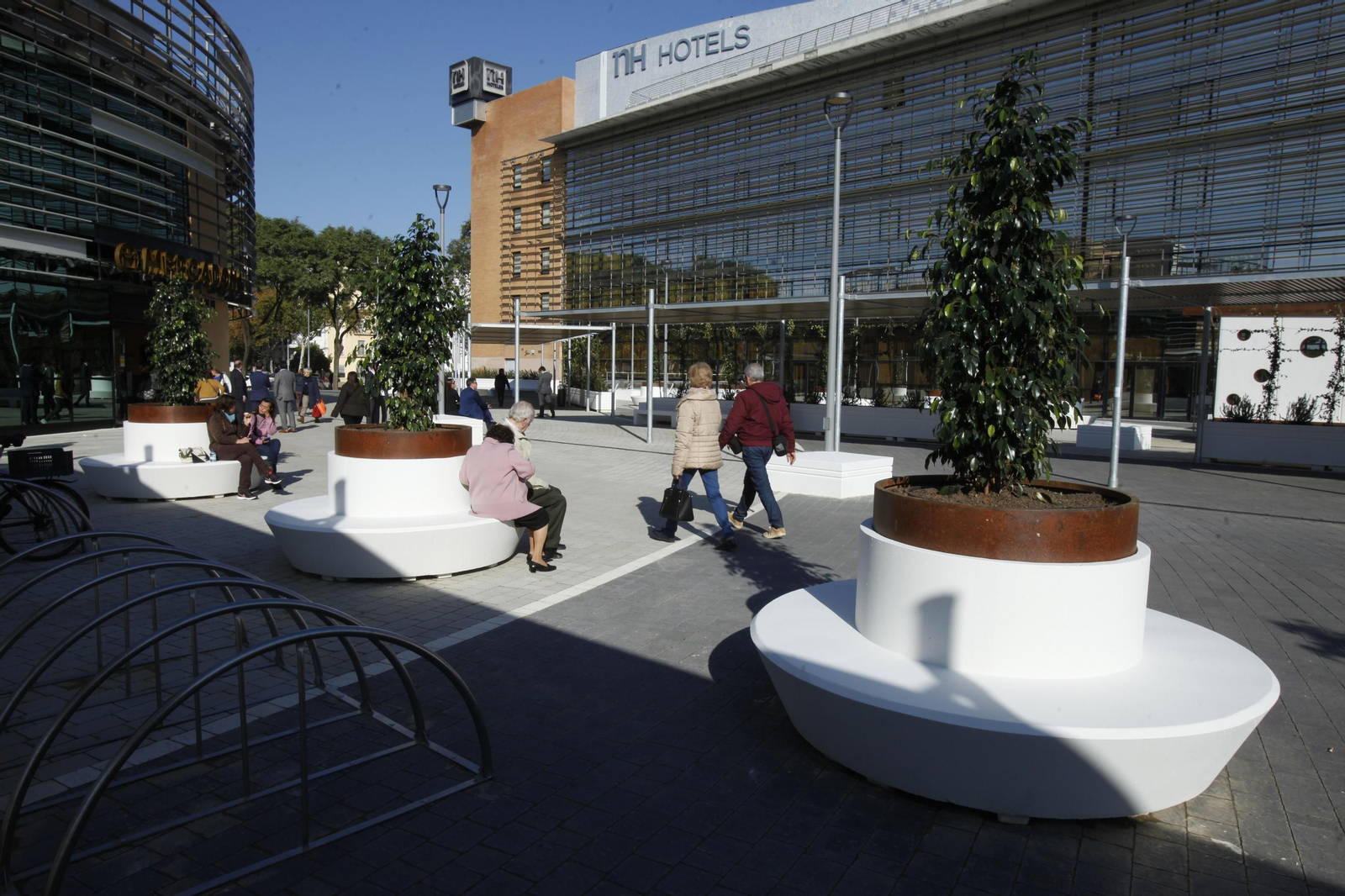 La reformada Plaza de Armas