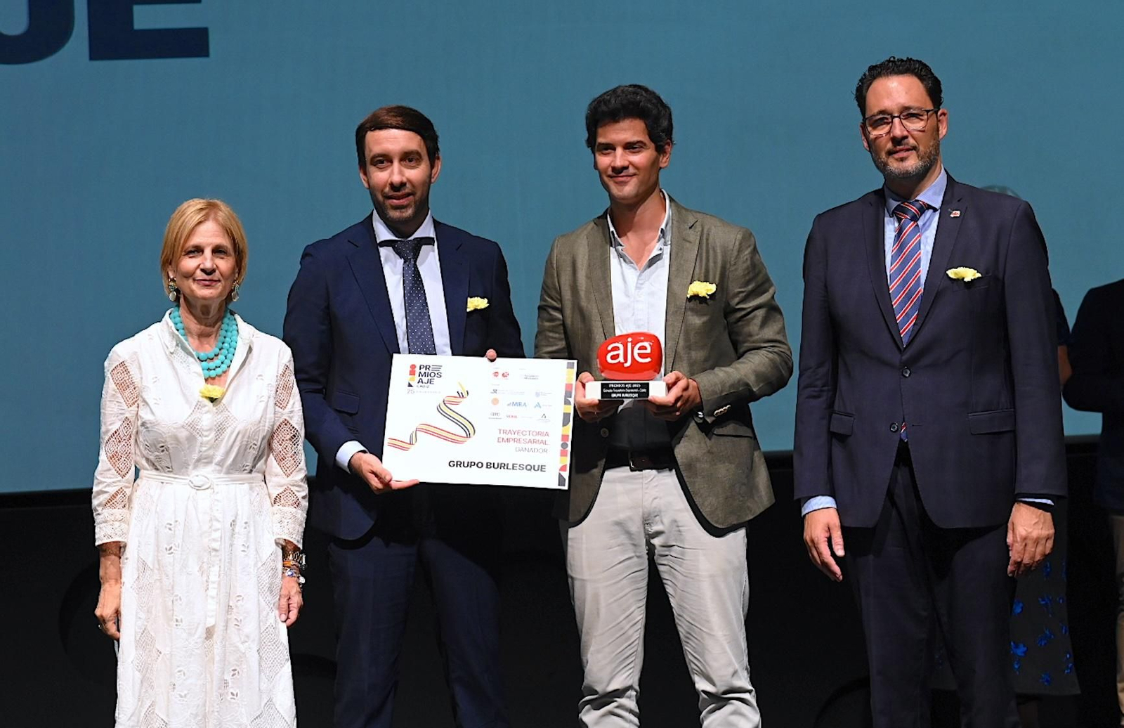 María José García-Pelayo, en la entrega de Premios AJE 2025.