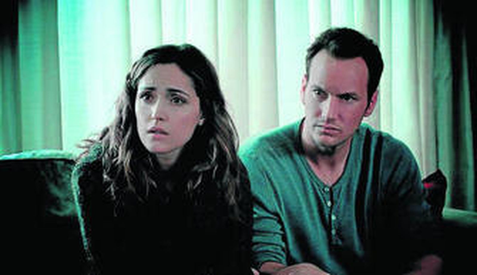 Patrick Wilson y Rose Byrne, protagonistas del filme de James Wan.