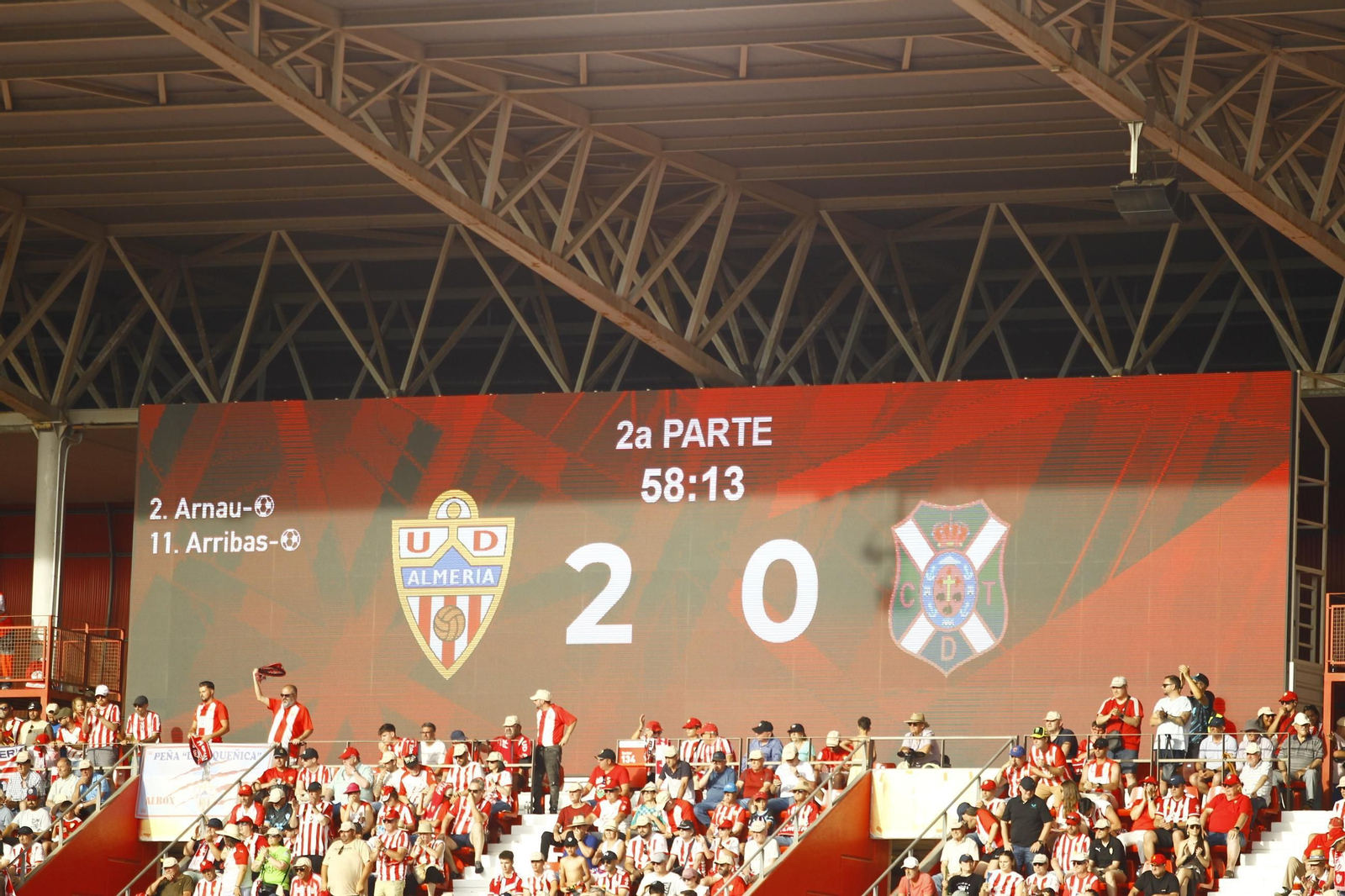 U.D. Almería-C.D. Tenerife, en imágenes