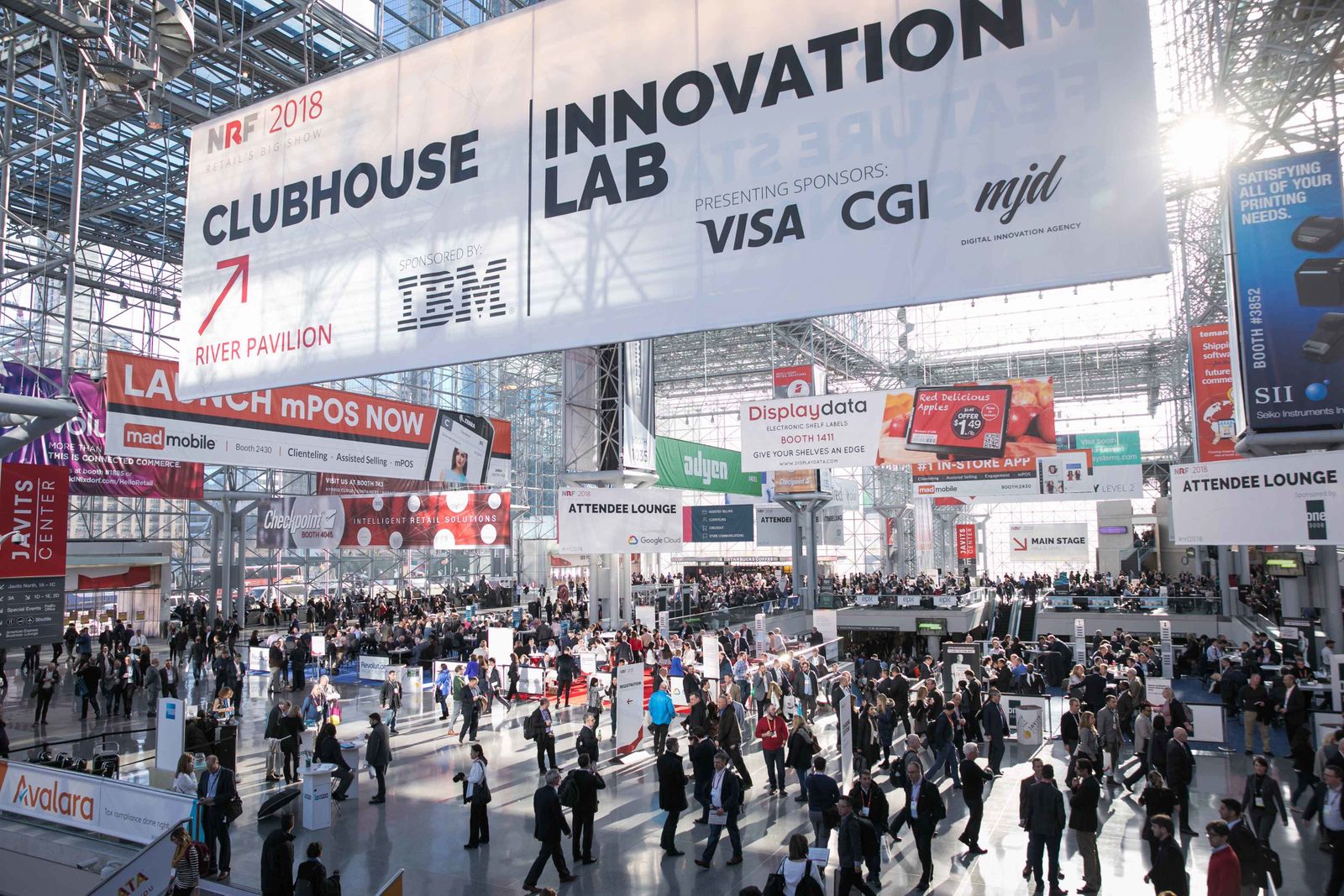 Imagen del NRF Retail's Big Show de 2018.