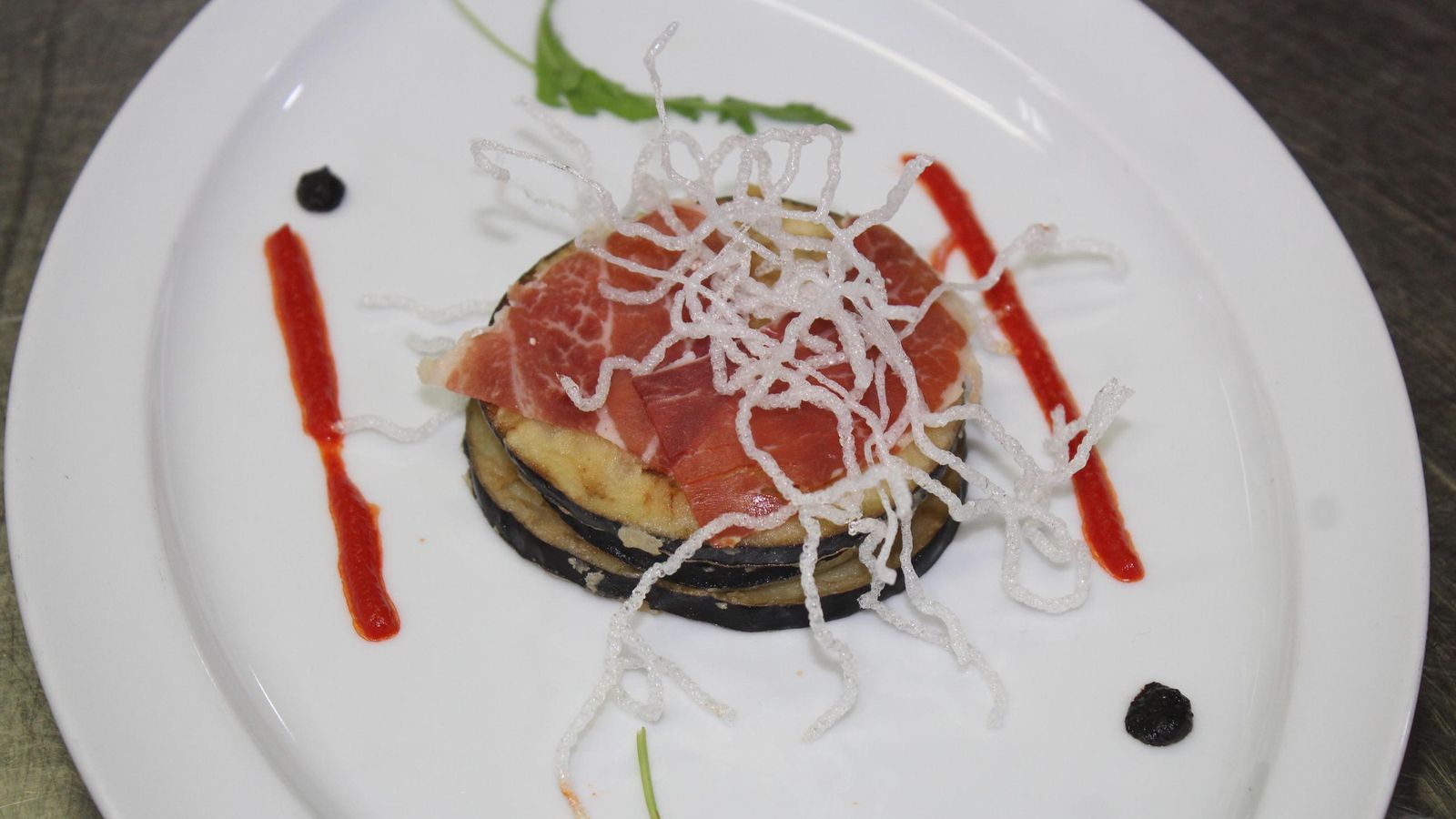 Detalle de otro de los platos.