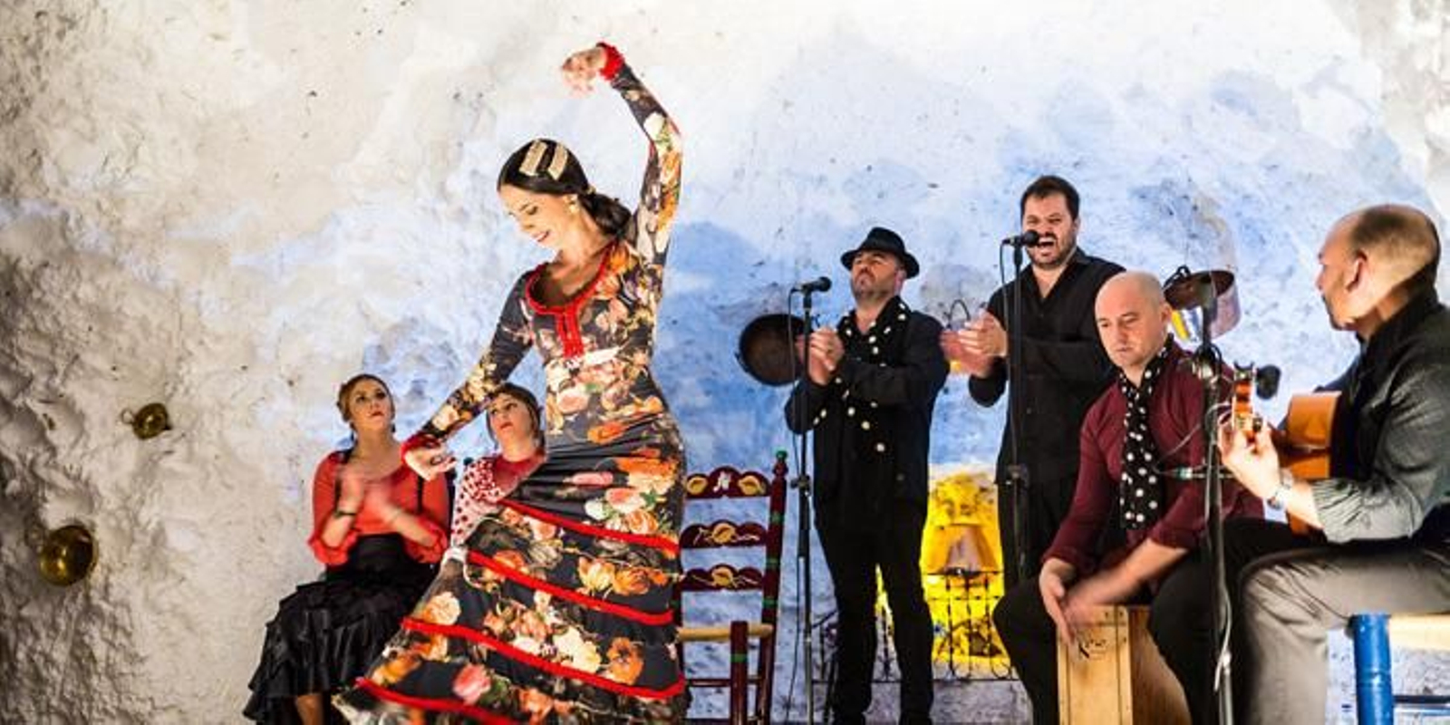 Flamenco en el Sacromonte.