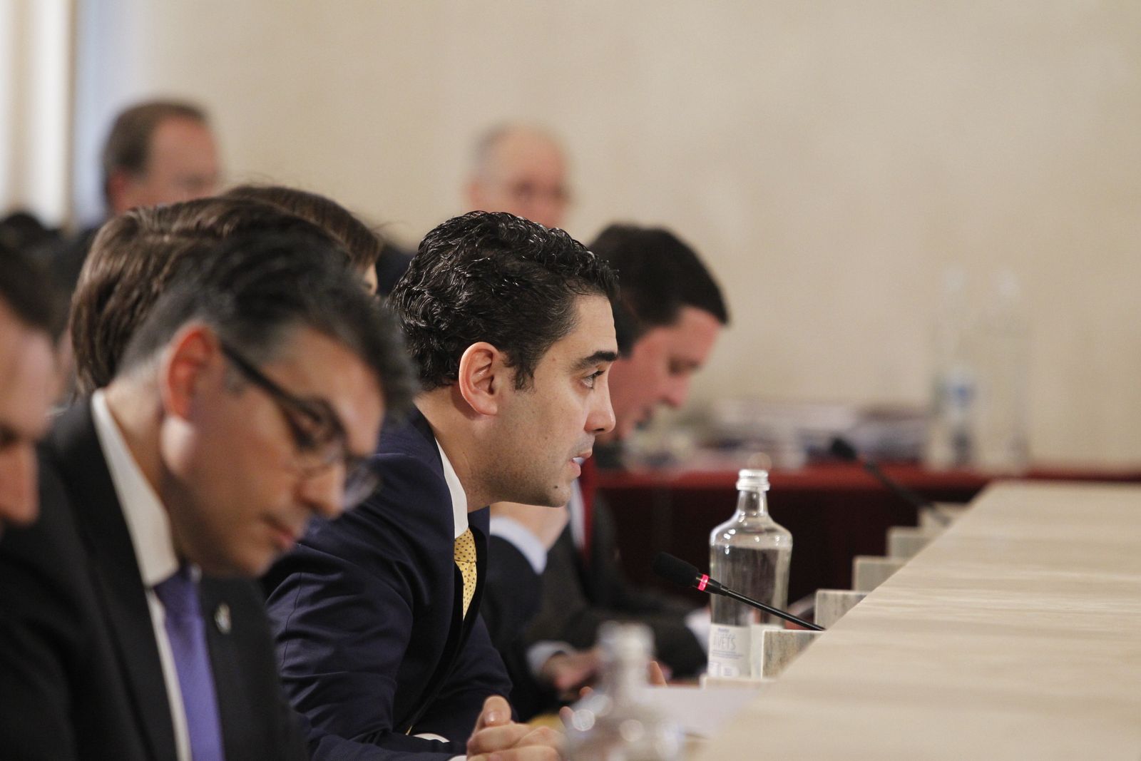 El portavoz de Vox en el Ayuntamiento de Almería, Joaquín Pérez de la Blanca