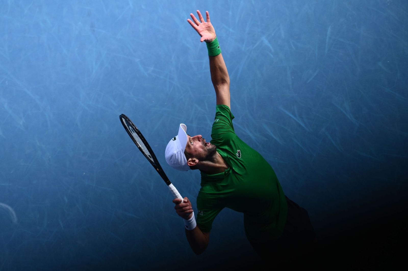 Las fotos de la retirada de Musetti ante Djokovic y del resto de cuartos de final