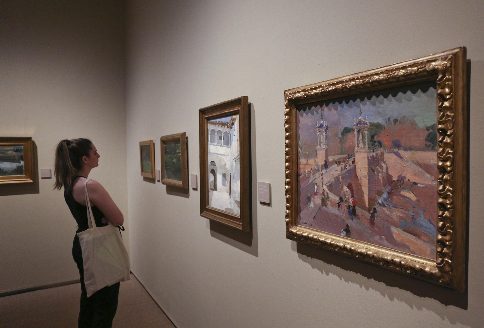 La exposición 'Sorolla tierra adentro' en el nuevo espacio de la Fundación Unicaja