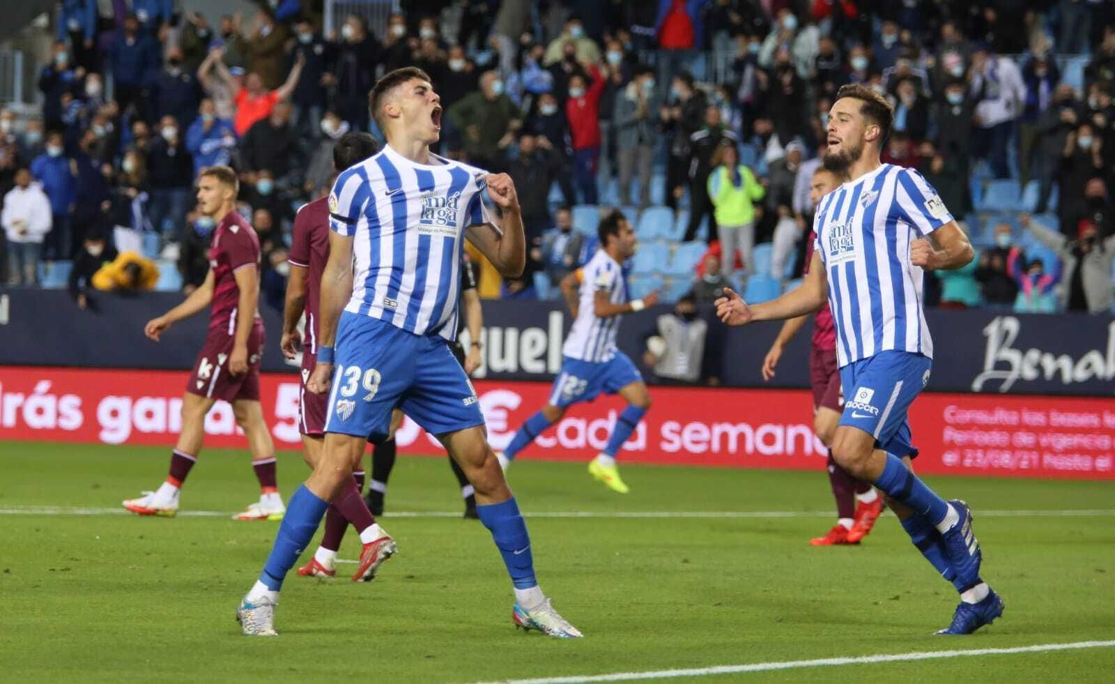 Las fotos del Málaga-Real Sociedad B
