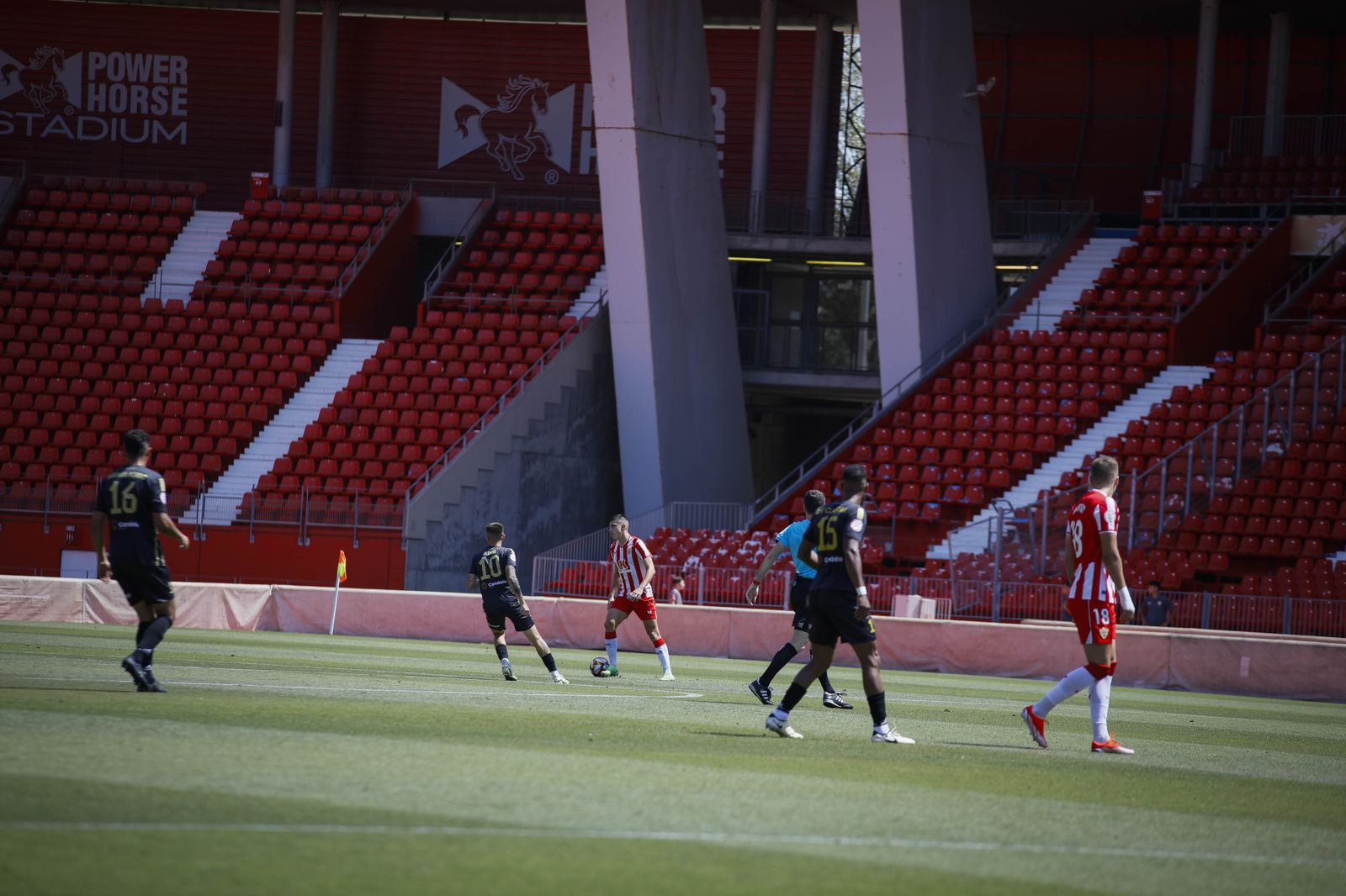 Imágenes del partido entre el Almería B y el Real Jaén