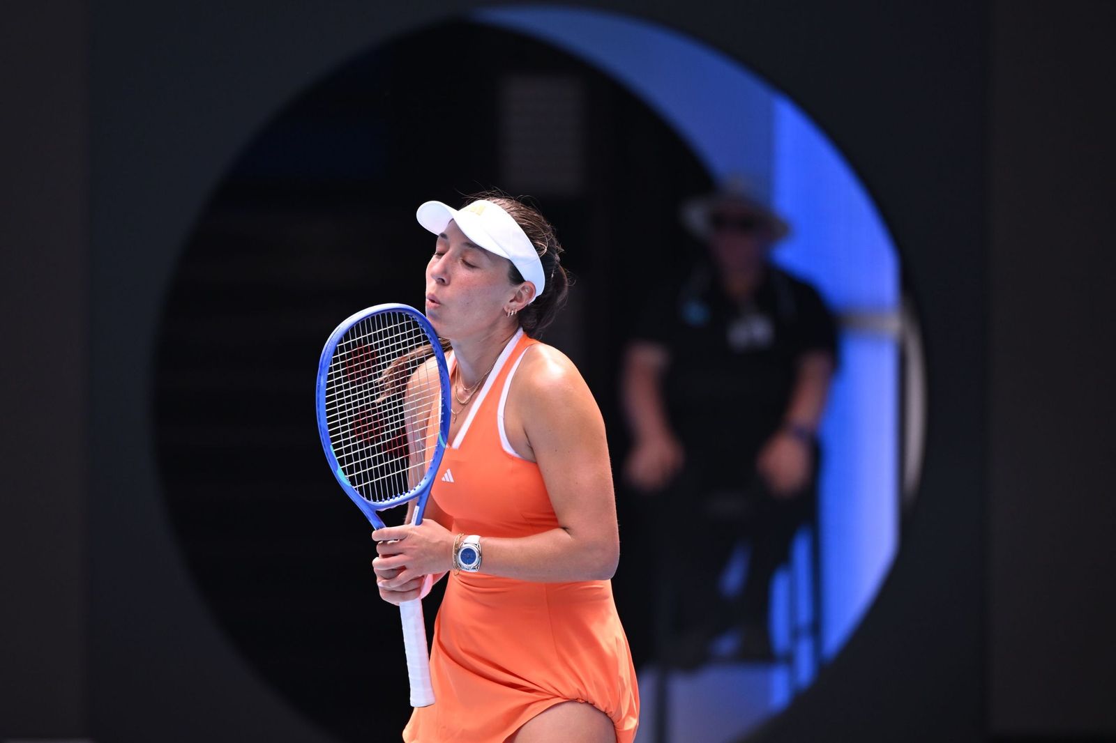 Las fotos de la retirada de Musetti ante Djokovic y del resto de cuartos de final