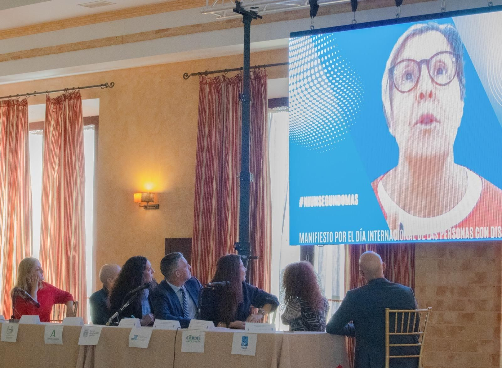 Manifiesto audiovisual proyectado en el acto institucional 2023.