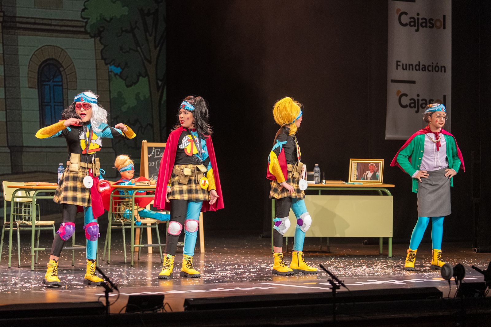 Las mejores imágenes de la cuarta semifinal de infantiles del COAC 2026