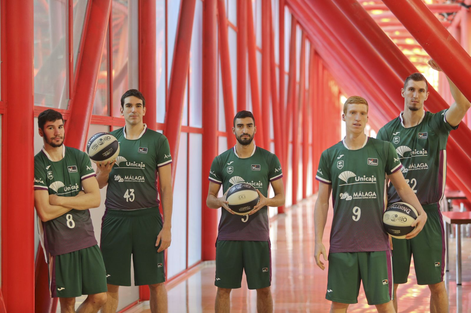 Darío Brizuela, Carlos Suárez, Jaime Fernández Alberto Díaz y Rubén Guerrero.